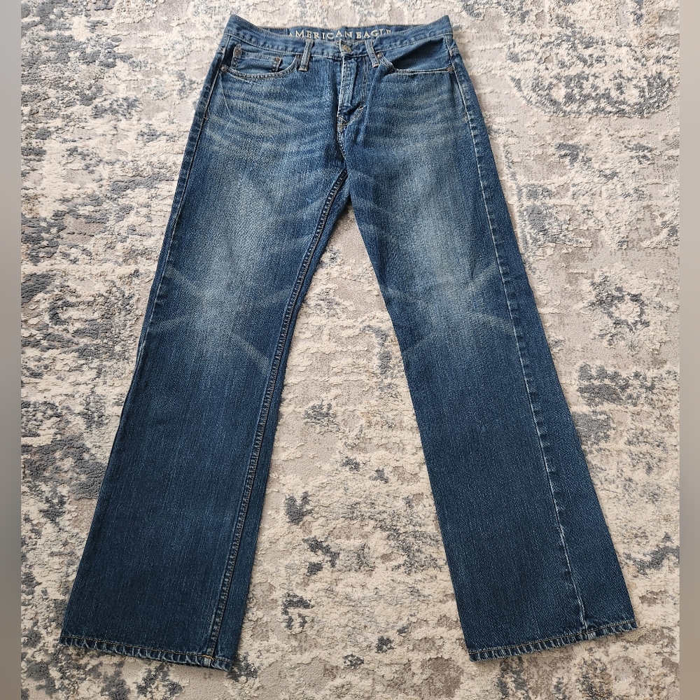 American Eagle | Men's Relaxed Blue Jeans